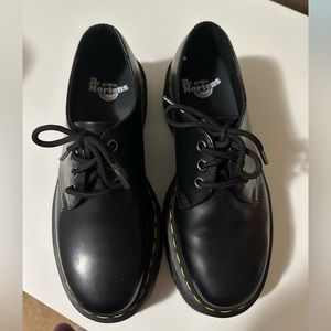 Dr. Martens 1461 Platform Casual Shoe - Black